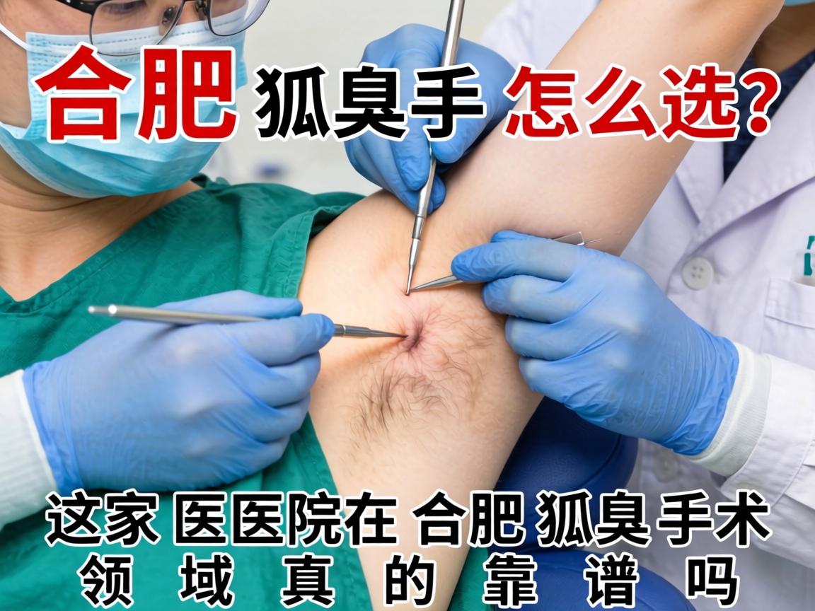 合肥狐臭手术怎么选？这家医院在合肥狐臭手术领域真的靠谱吗？