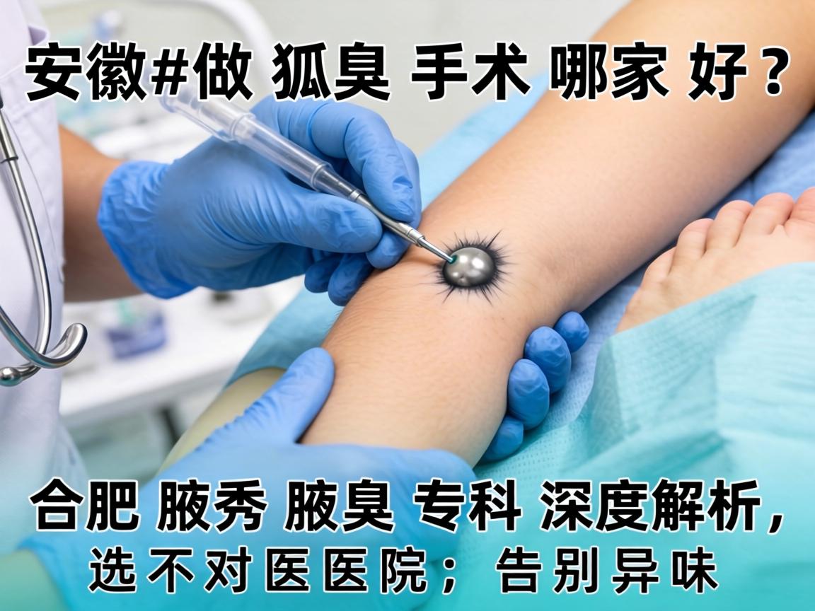 安徽做狐臭手术哪家好?合肥腋秀腋臭专科深度解析,选对医院,告别异味 安徽做狐臭手术哪家好?合肥腋秀腋臭专科深度解析,选对医院,告别异味
