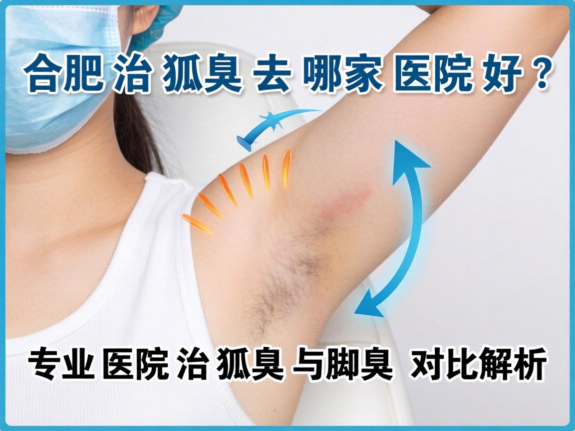 合肥治狐臭去哪家医院好？专业医院治狐臭与脚臭的对比解析