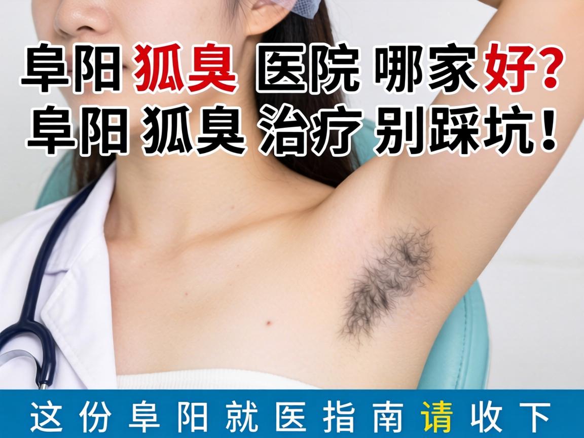 阜阳狐臭医院哪家好？阜阳狐臭治疗别踩坑，这份阜阳就医指南请收好