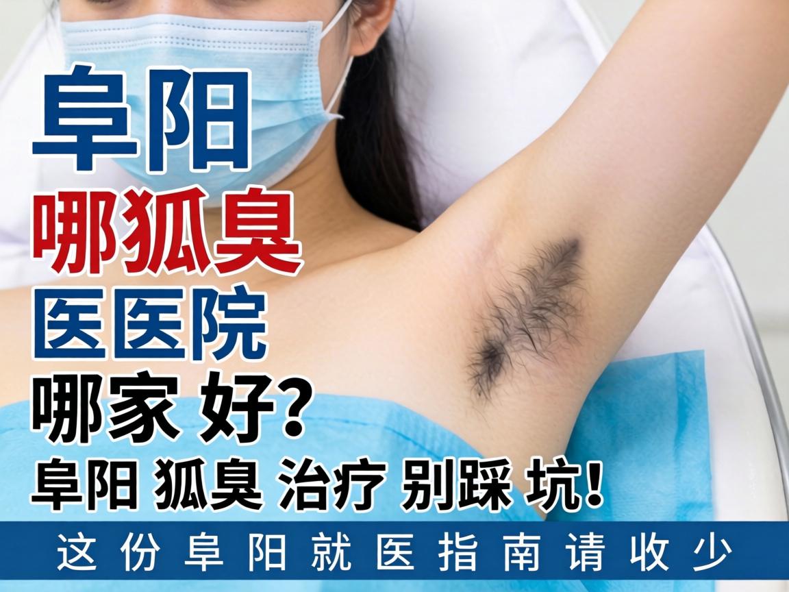 阜阳狐臭医院哪家好？阜阳狐臭治疗别踩坑，这份阜阳就医指南请收好