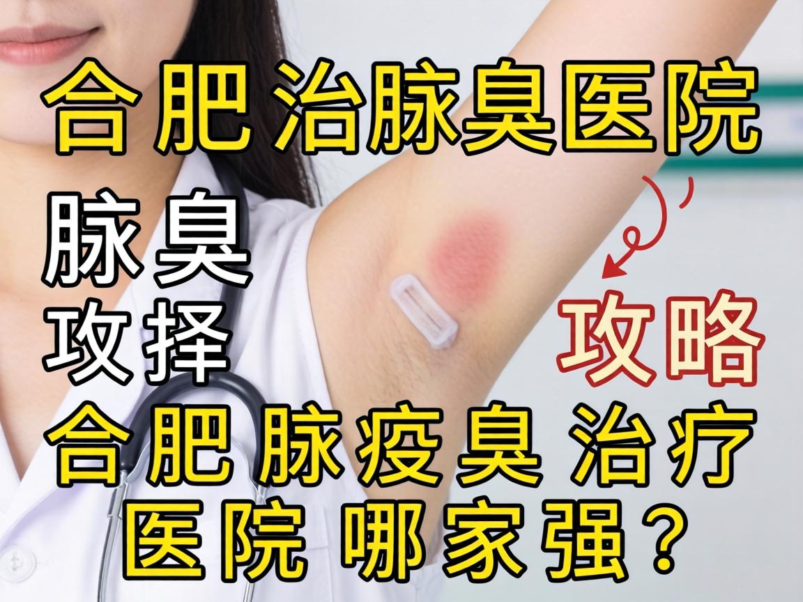 合肥治腋臭医院选择攻略，合肥腋臭治疗医院哪家强？这些细节别忽略