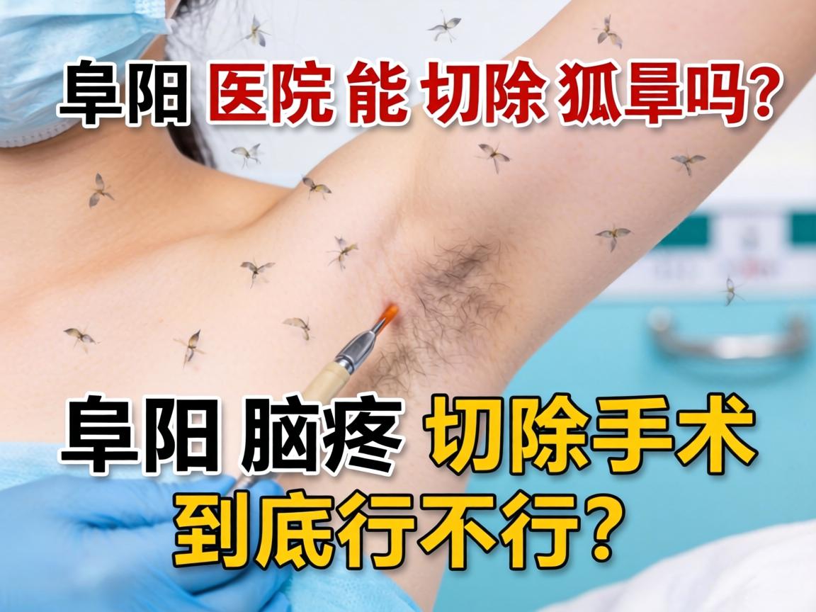 阜阳医院能切除狐臭吗？阜阳腋臭切除手术到底行不行？