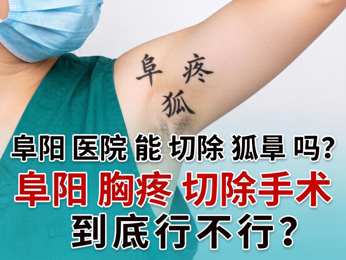 阜阳医院能切除狐臭吗？阜阳腋臭切除手术到底行不行？