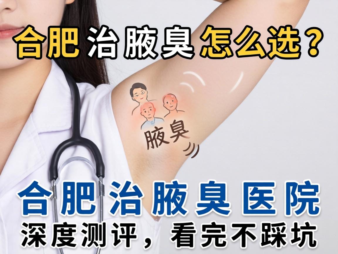 合肥治腋臭怎么选？合肥治腋臭医院深度测评，看完不踩坑