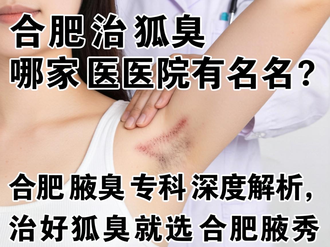 合肥治狐臭哪家医院有名？合肥腋臭专科深度解析，治好狐臭就选合肥腋秀