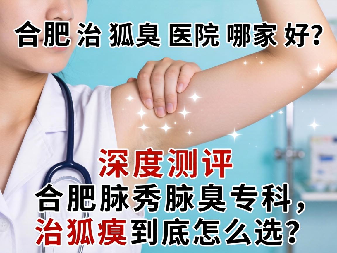 合肥治狐臭医院哪家好？深度测评合肥腋秀腋臭专科，治狐臭到底怎么选？