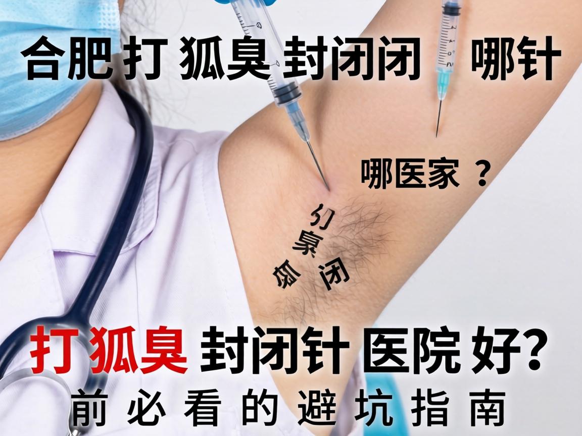 合肥打狐臭封闭针哪家医院好？打狐臭封闭针前必看的避坑指南