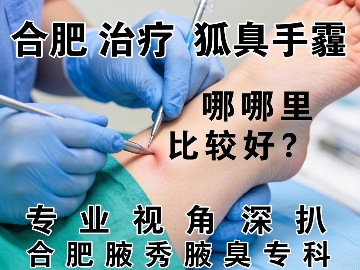 合肥治疗狐臭手术哪里比较好？专业视角深扒合肥腋秀腋臭专科