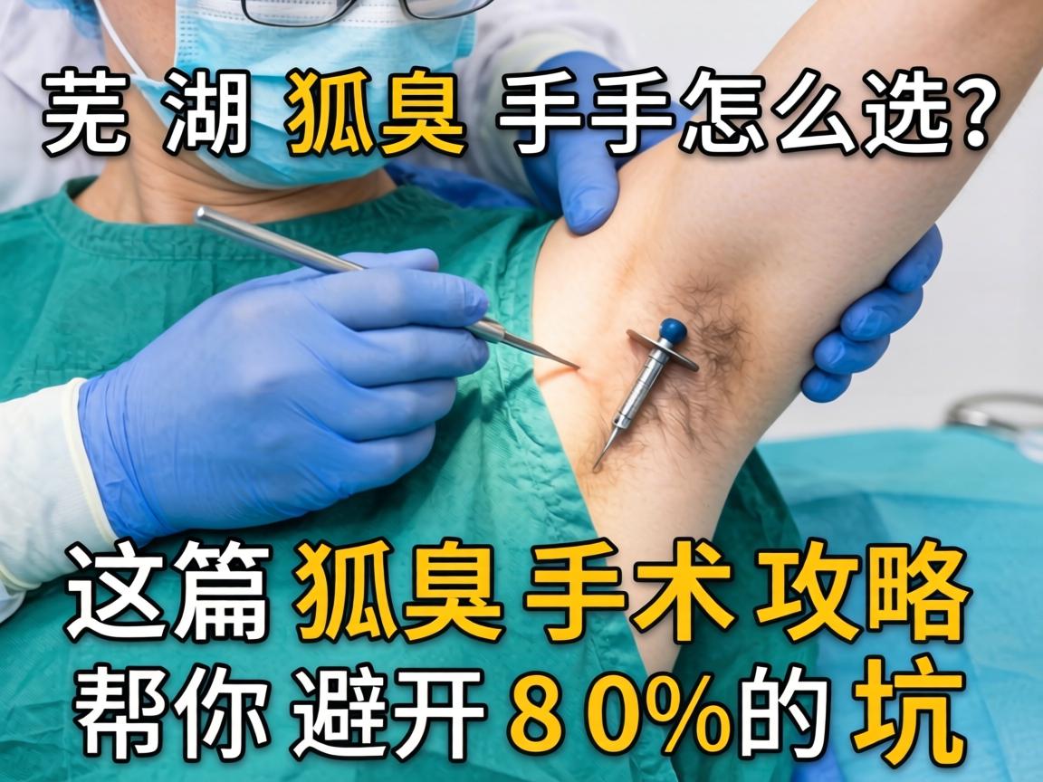 芜湖狐臭手术怎么选？这篇狐臭手术攻略帮你避开80%的坑