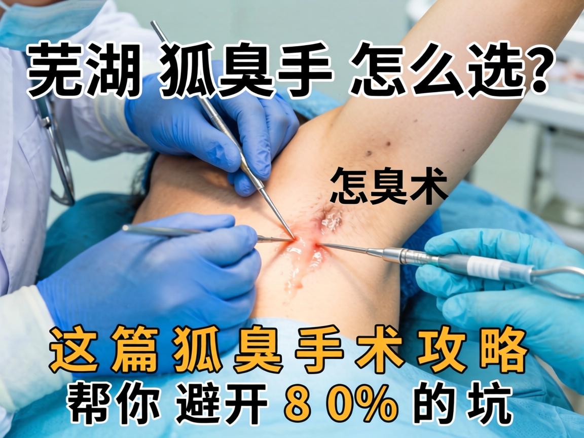 芜湖狐臭手术怎么选？这篇狐臭手术攻略帮你避开80%的坑