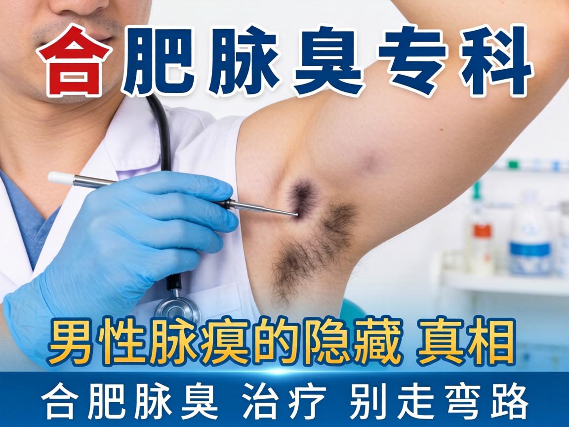 合肥腋臭专科，男性腋臭的隐藏真相，合肥腋臭治疗别走弯路