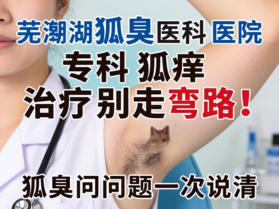 芜湖狐臭专科医院，狐臭治疗别走弯路！狐臭问题一次说清