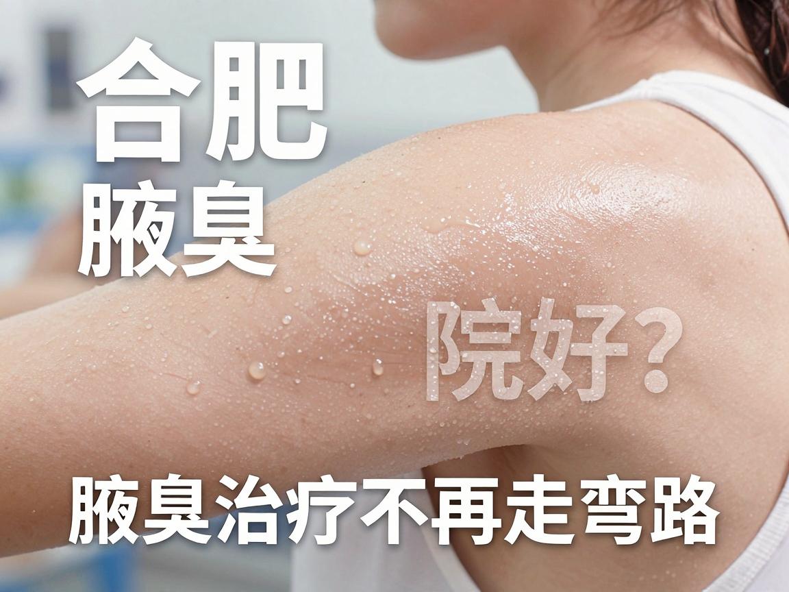 合肥腋臭手术哪家医院好？看完这篇，腋臭治疗不再走弯路