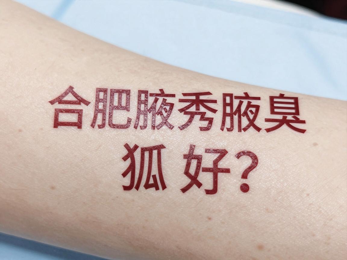 合肥哪家医院治狐臭好？合肥腋秀腋臭专科的微创选择