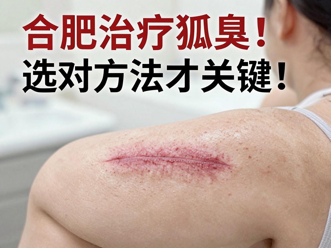 合肥治疗狐臭，选对方法才关键！腋秀腋臭专科帮你终结狐臭尴尬