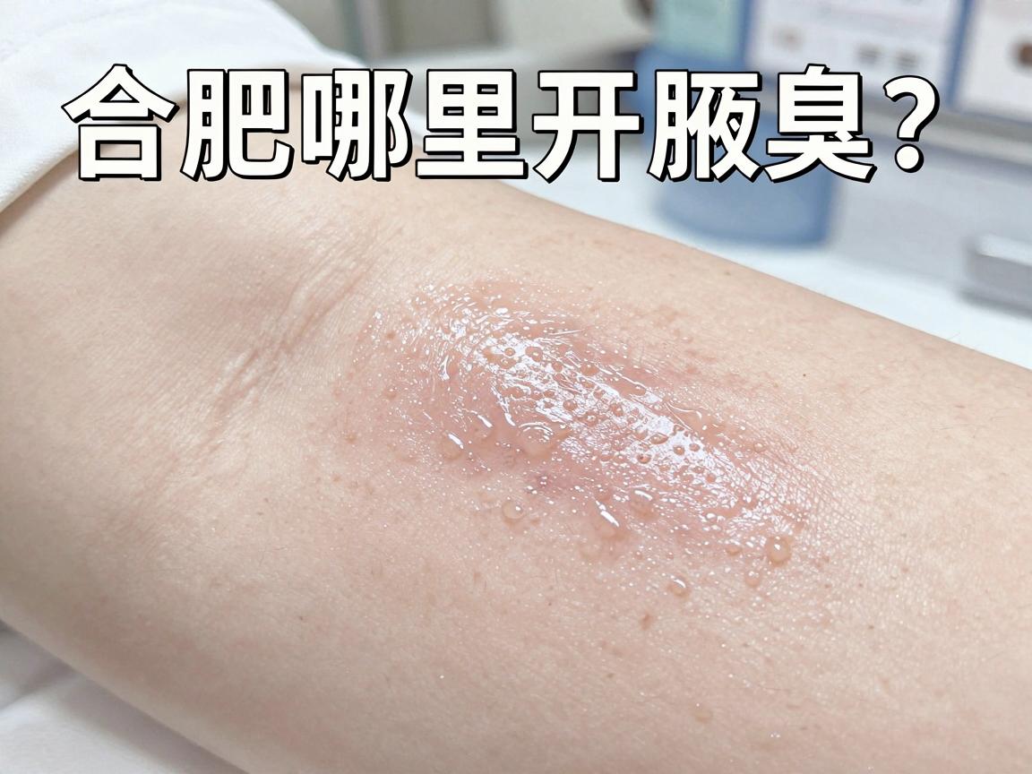 合肥哪里开腋臭？合肥腋秀专家带你全面了解腋臭开刀那些事