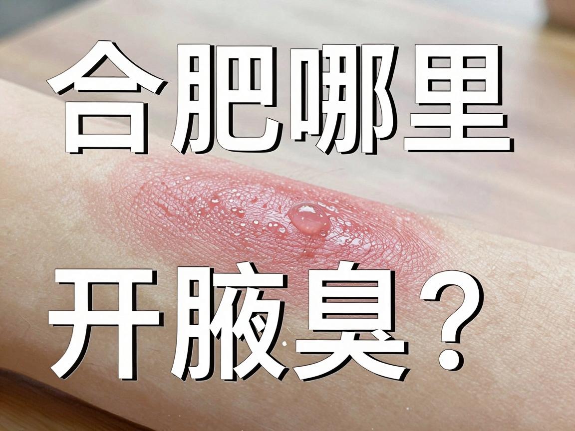 合肥哪里开腋臭？合肥腋秀专家带你全面了解腋臭开刀那些事