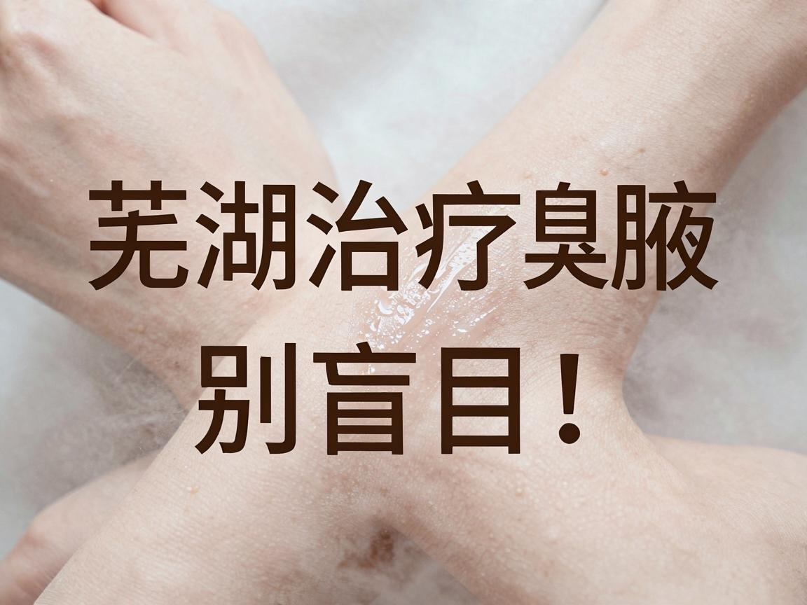芜湖治疗腋臭，别盲目！芜湖当地治疗腋臭的医院怎么选？