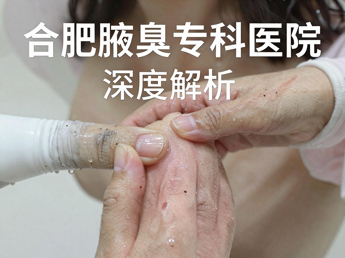 合肥腋臭治疗医院哪家强？合肥腋臭专科医院深度解析，带你终结腋臭困扰