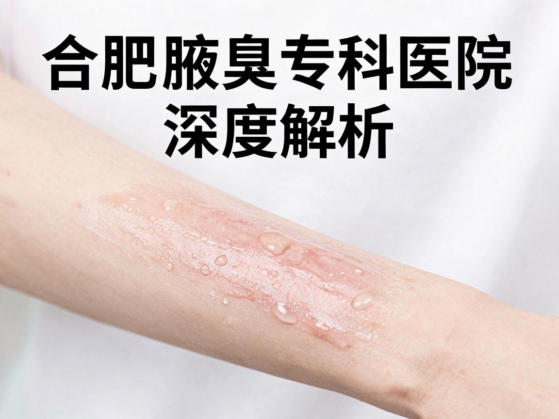 合肥腋臭治疗医院哪家强？合肥腋臭专科医院深度解析，带你终结腋臭困扰