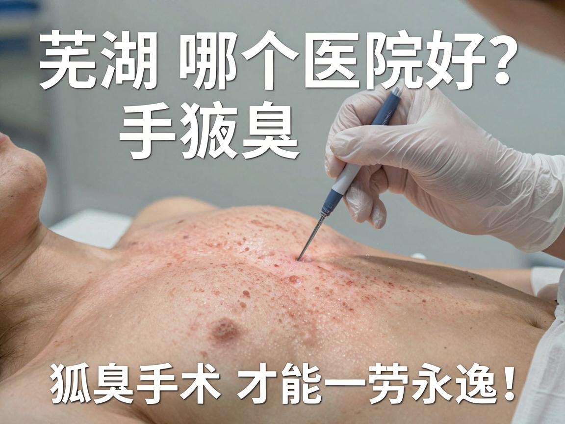 芜湖狐臭手术哪个医院好？选对医院，狐臭手术才能一劳永逸！