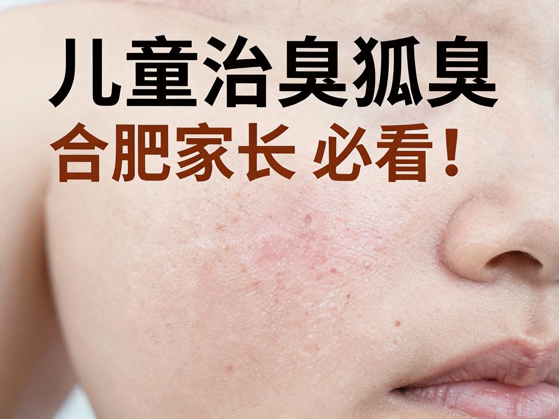 儿童治疗狐臭，合肥家长必看！儿童狐臭治疗，这些方法更靠谱