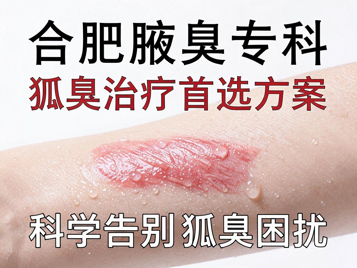 合肥腋秀腋臭专科，狐臭治疗首选方案，科学告别狐臭困扰