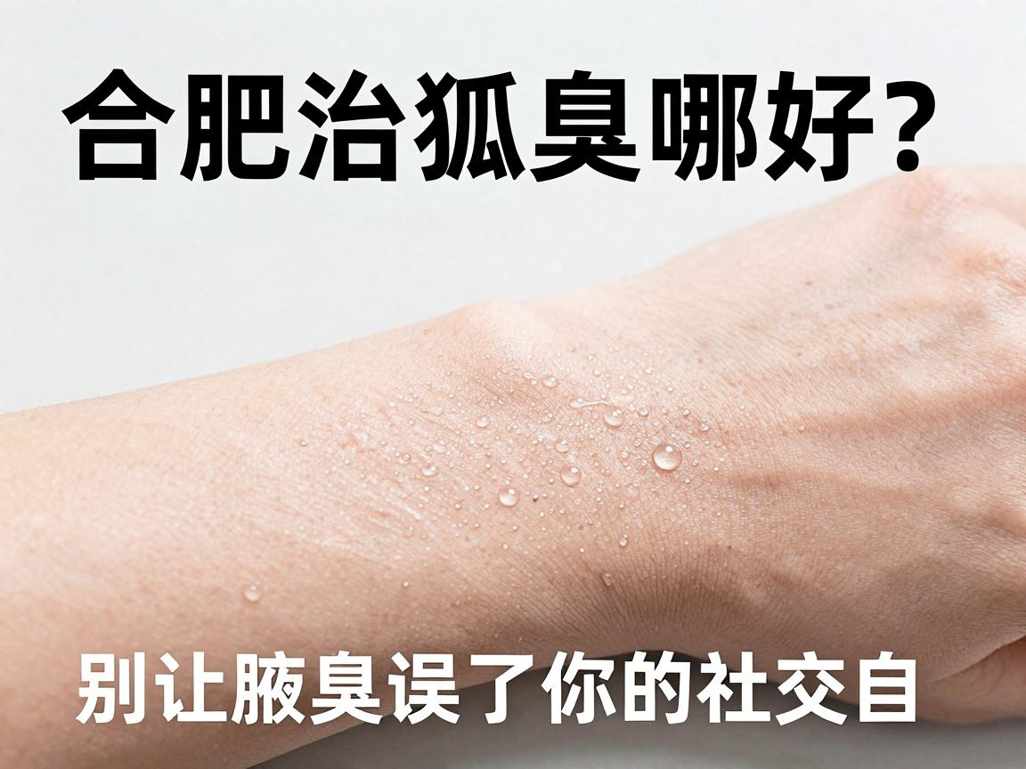 合肥治狐臭哪好？合肥治狐臭专业选择，别让腋臭误了你的社交自信