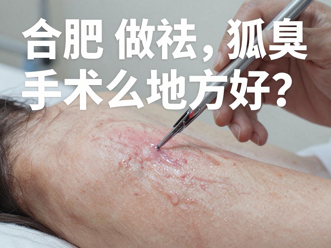 合肥做祛狐臭手术什么地方好？这篇术后护理指南告诉你答案