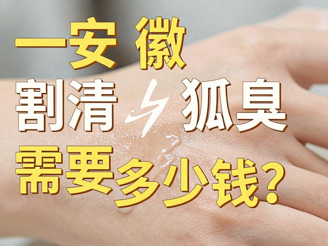 安徽割狐臭需要多少钱？一文讲清费用构成与省钱攻略