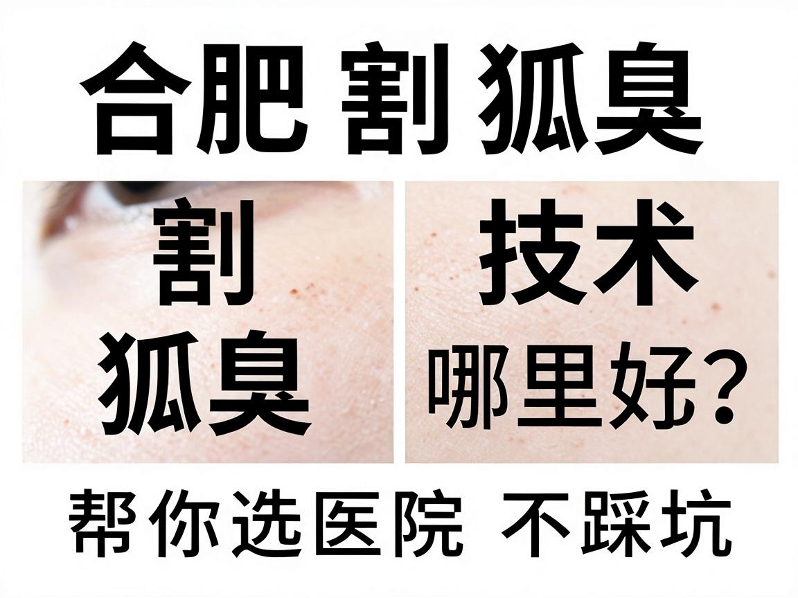 合肥割狐臭哪里好？合肥割狐臭技术对比，帮你选对医院不踩坑