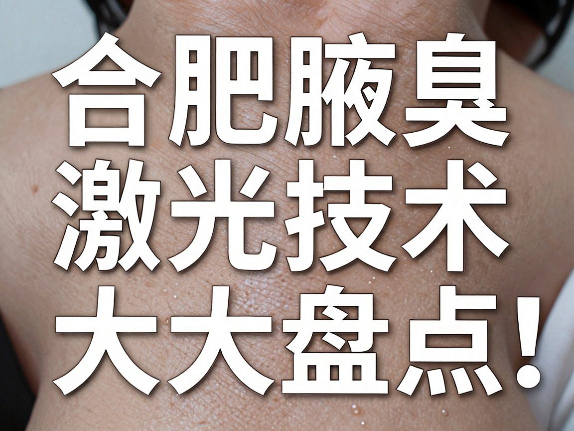 合肥腋臭激光治疗哪家医院好？合肥腋臭激光技术大盘点，合肥腋臭患者必看！