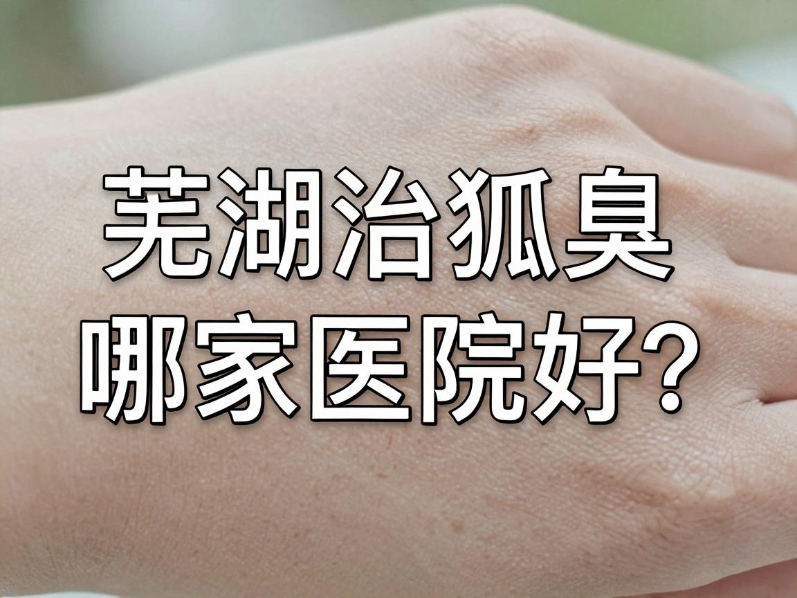 芜湖治狐臭哪家医院好？深度解析芜湖治狐臭的医院选择与护理干货