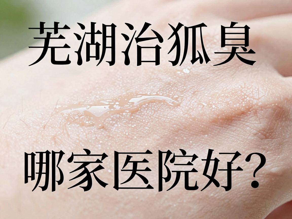 芜湖治狐臭哪家医院好？深度解析芜湖治狐臭的医院选择与护理干货