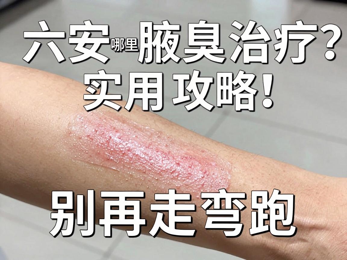 六安治疗腋臭哪里好？六安腋臭治疗实用攻略，别再走弯路