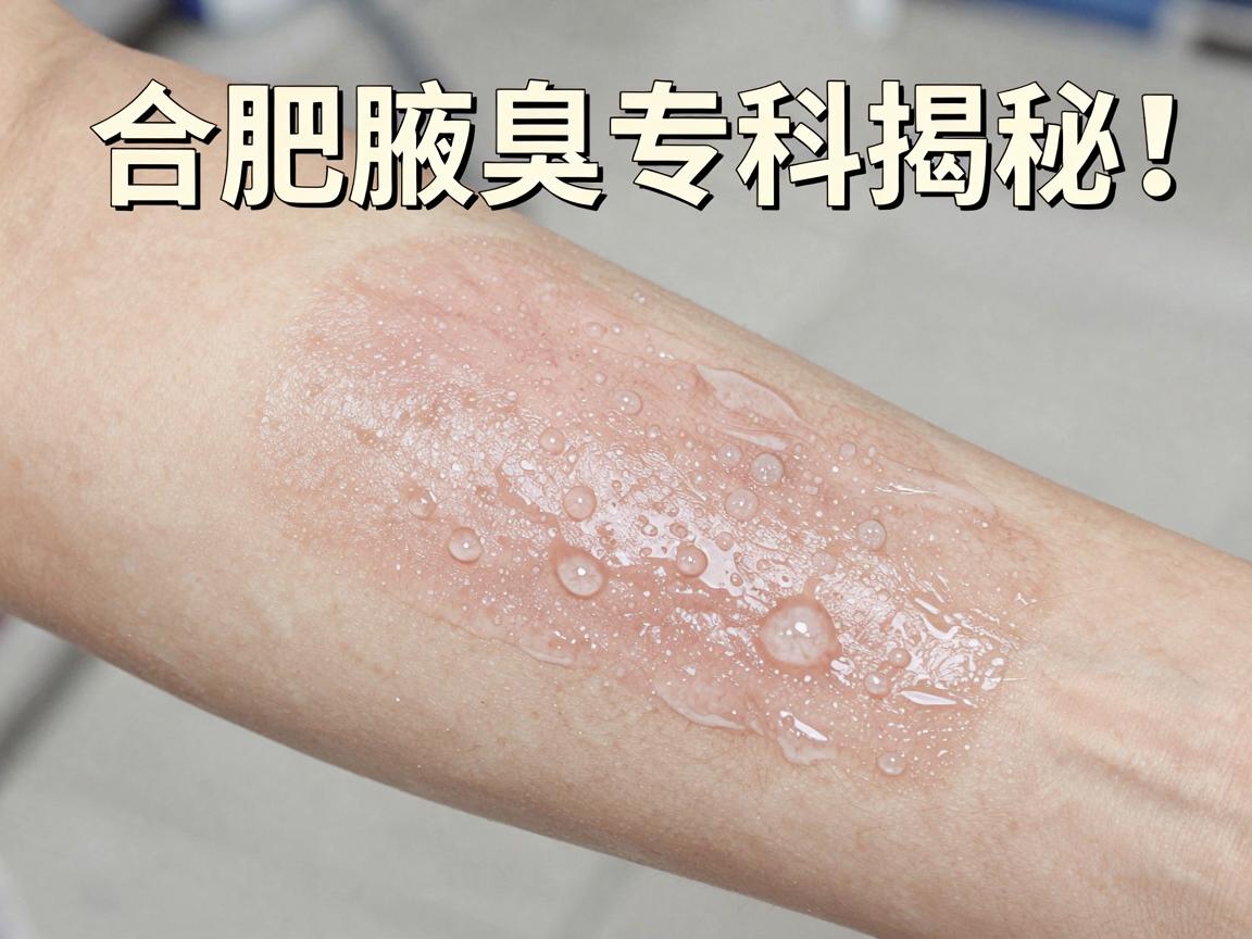 合肥腋臭治疗医院口碑好？合肥腋臭专科揭秘，本地人为何认准这家医院治腋臭