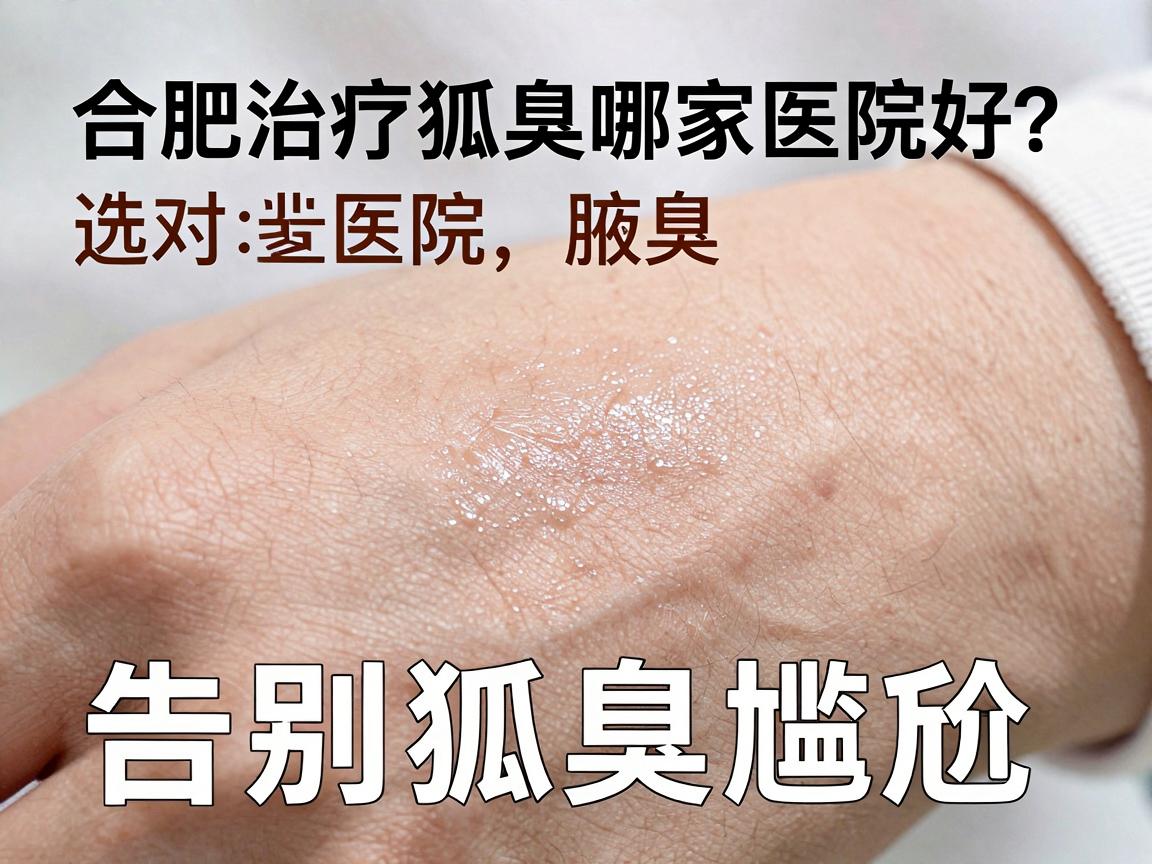 合肥治疗狐臭哪家医院好？选对医院，告别狐臭尴尬