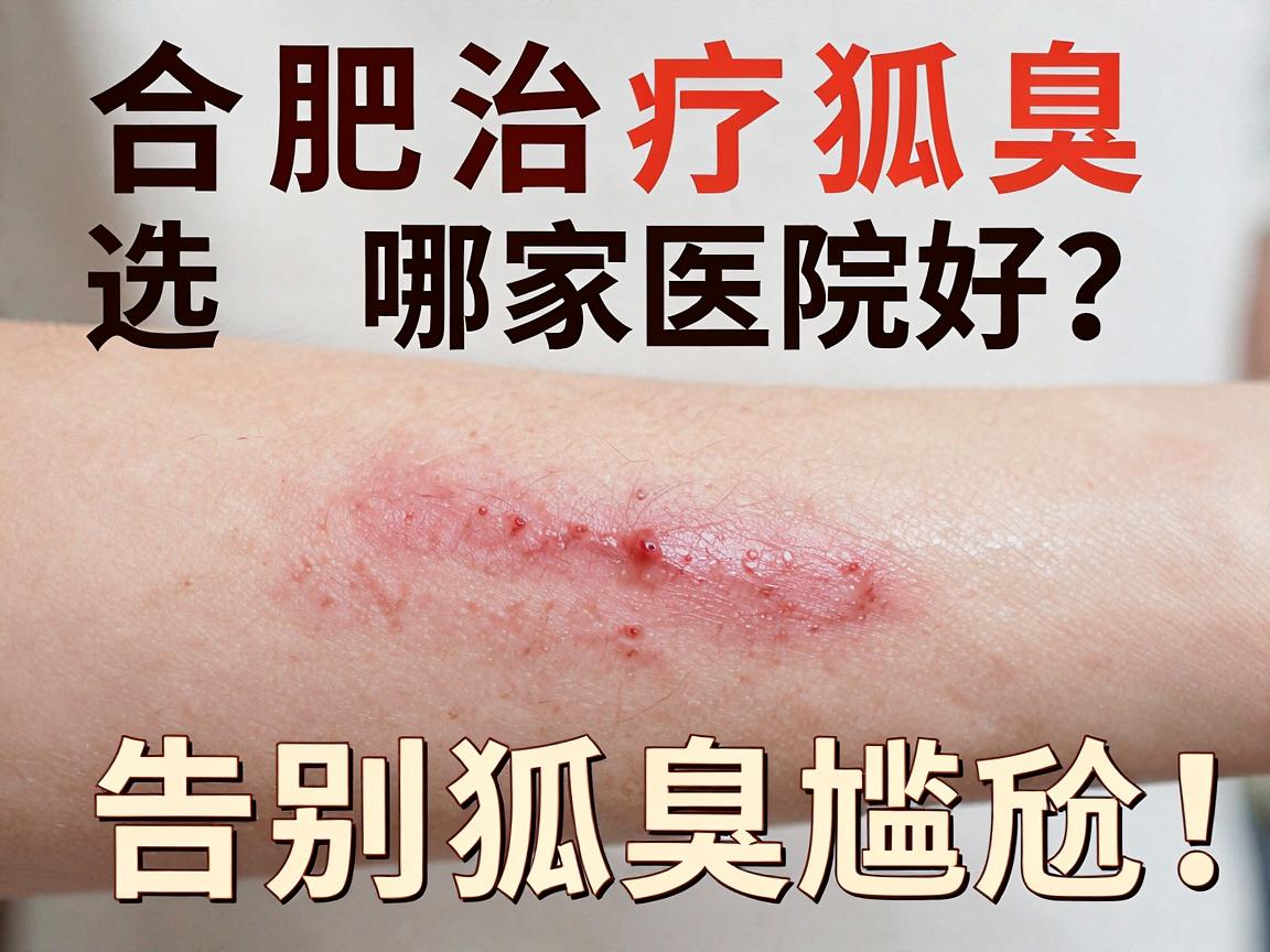 合肥治疗狐臭哪家医院好？选对医院，告别狐臭尴尬