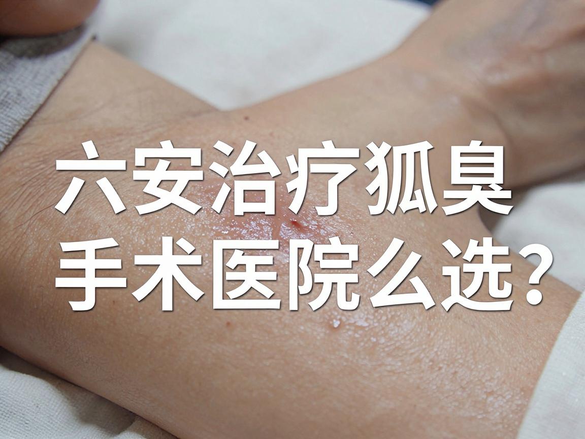 六安狐臭手术哪家好？六安治疗狐臭手术医院怎么选？看完这篇不踩坑