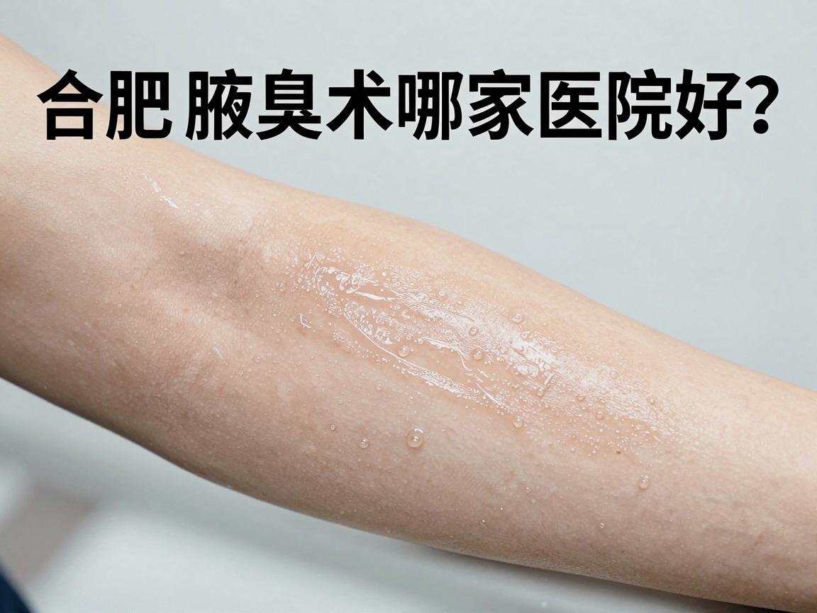 合肥腋臭手术哪家医院好？合肥腋臭专科医院这样选更放心