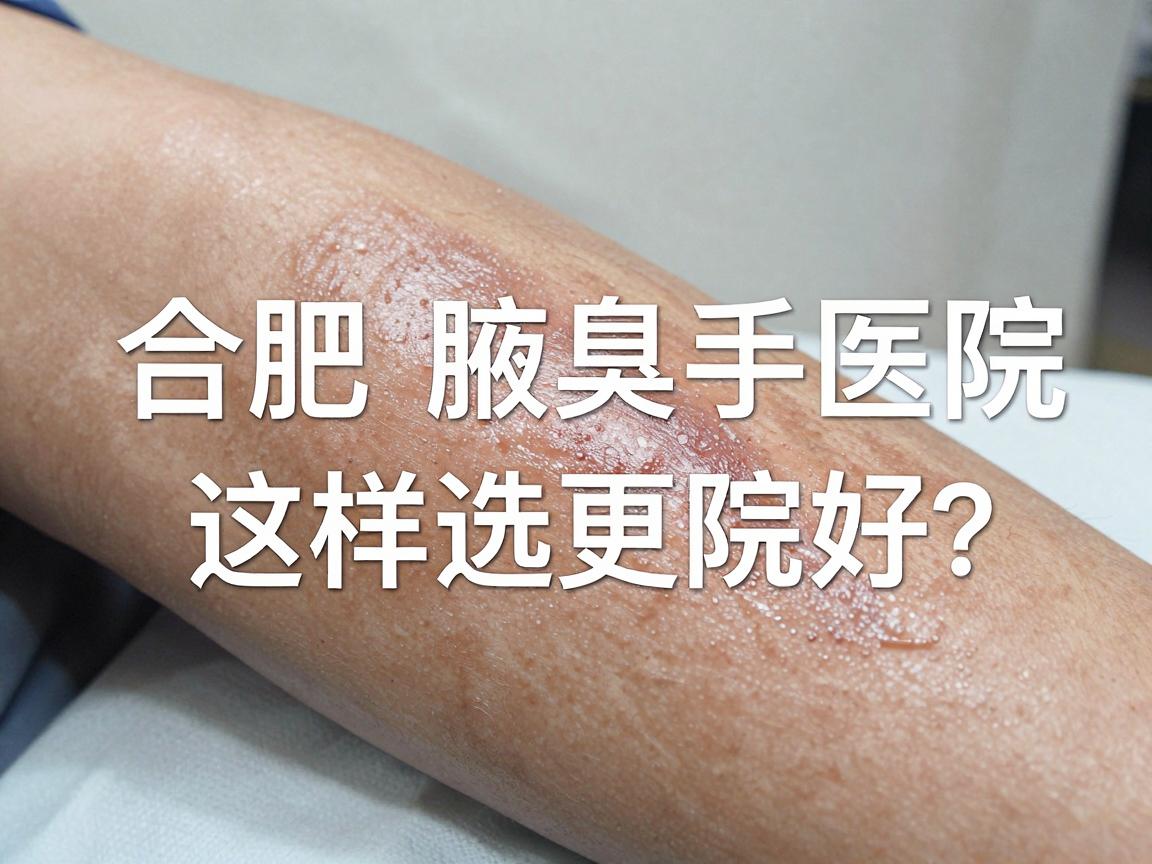 合肥腋臭手术哪家医院好？合肥腋臭专科医院这样选更放心