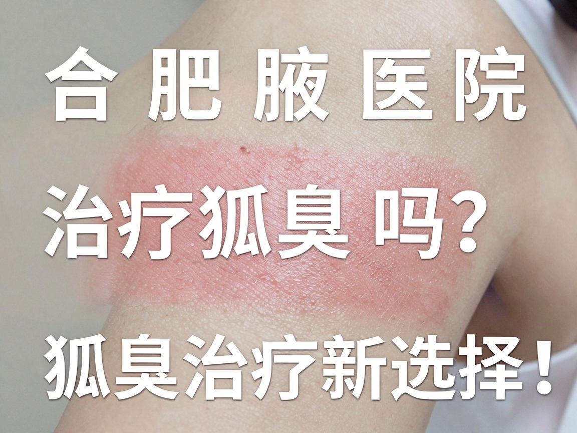 合肥腋秀医院治疗狐臭吗？揭秘狐臭治疗新选择，腋秀医院如何应对狐臭难题