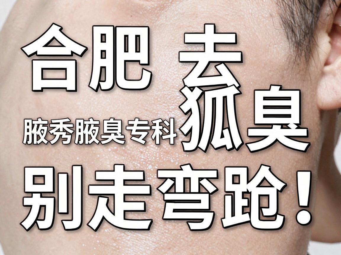 合肥去狐臭，别走弯路！合肥腋秀腋臭专科带你科学认清去狐臭真相
