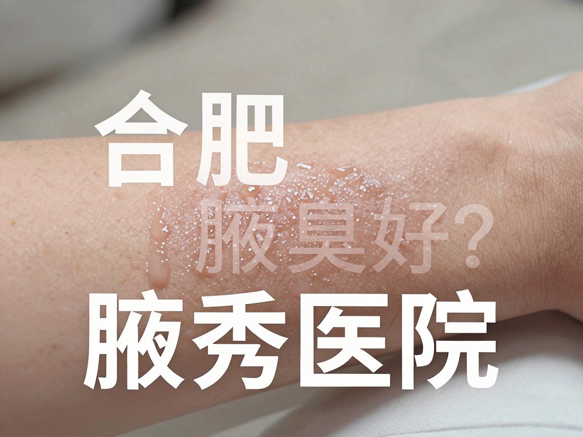 合肥看腋臭哪家医院好？腋秀医院靠谱吗？合肥腋臭诊疗全解析