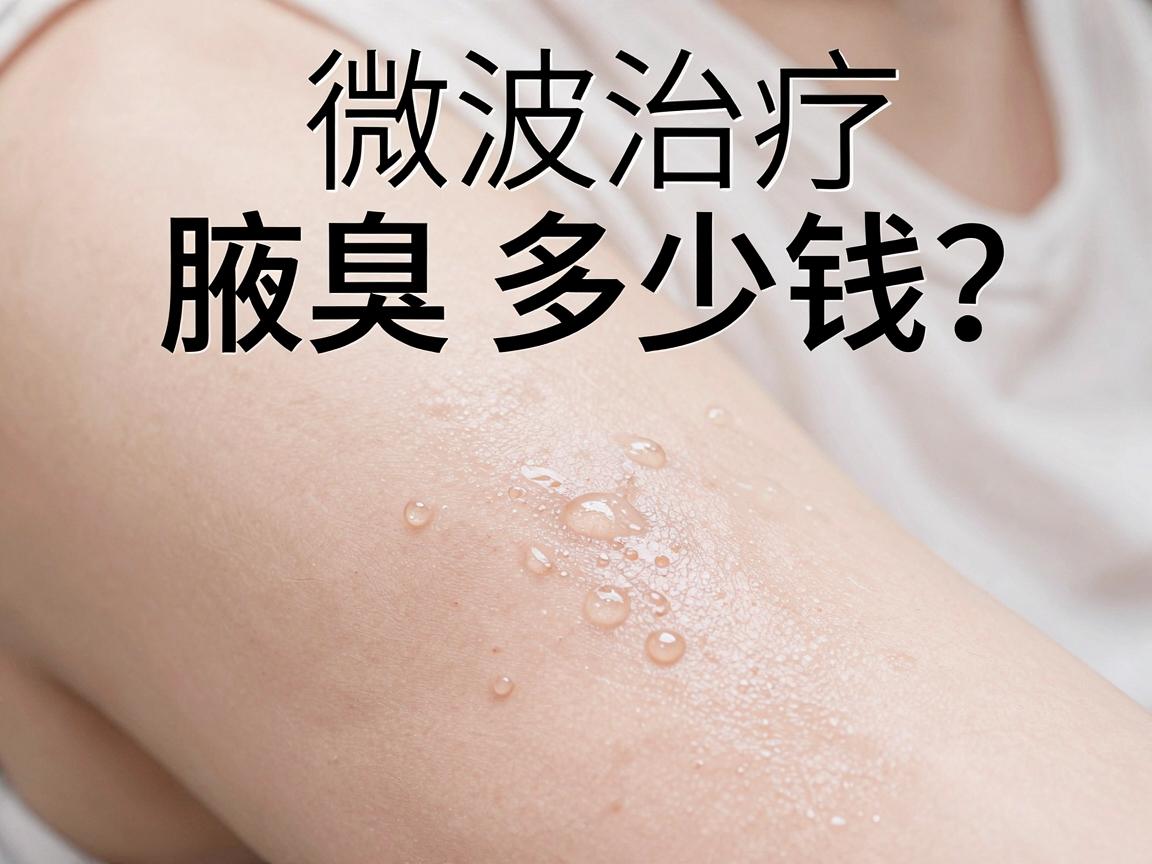 微波治疗腋臭多少钱？一文讲清微波祛腋臭的价位与价值