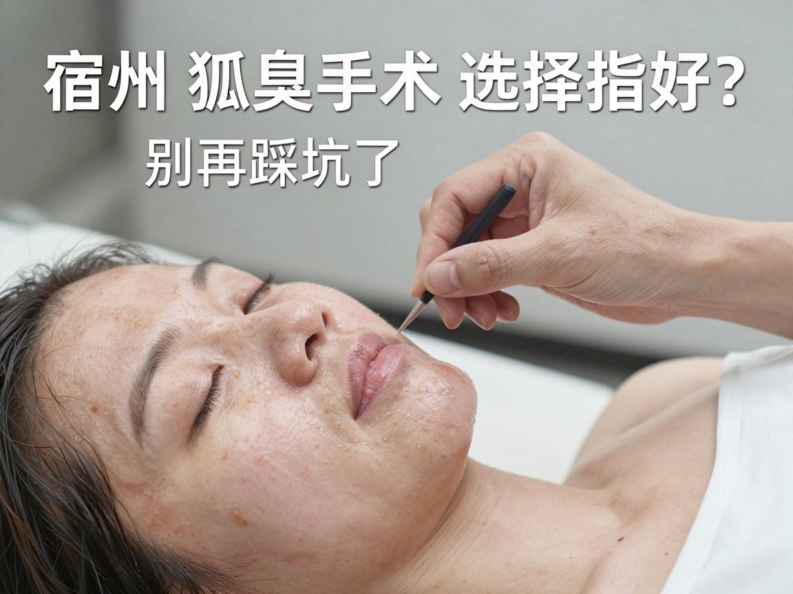 宿州狐臭手术哪家医院好？宿州狐臭手术选择指南，别再踩坑了