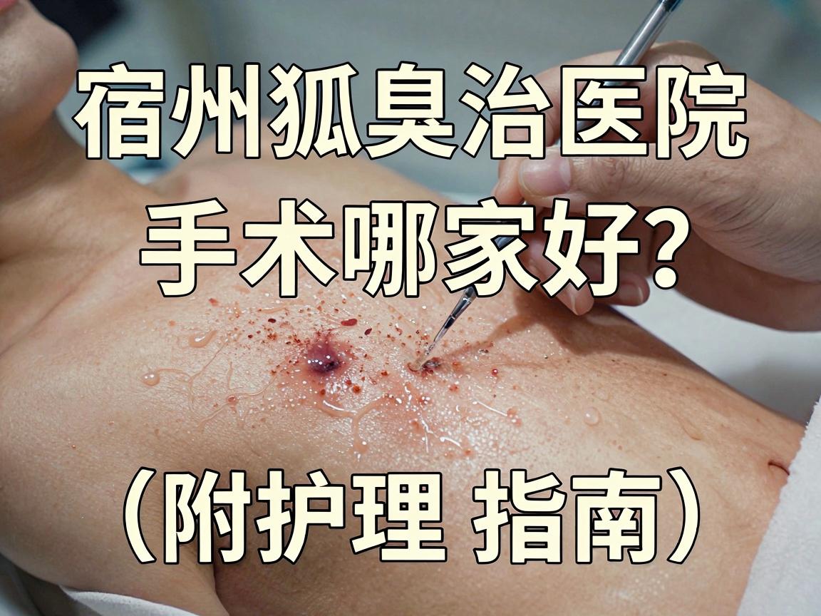 宿州狐臭手术哪家好？专业解析宿州狐臭治疗医院选择要点（附护理指南）