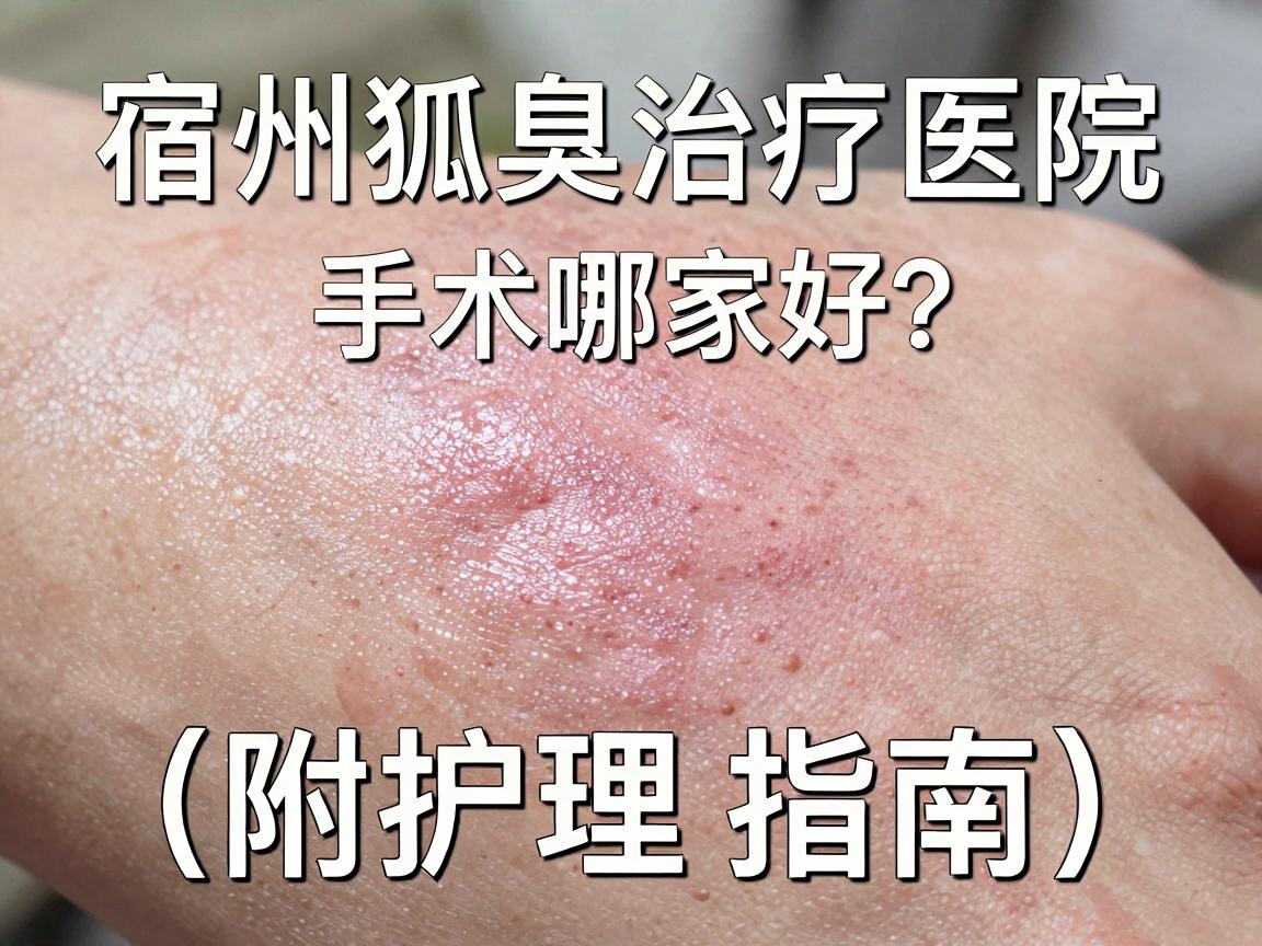 宿州狐臭手术哪家好？专业解析宿州狐臭治疗医院选择要点（附护理指南）