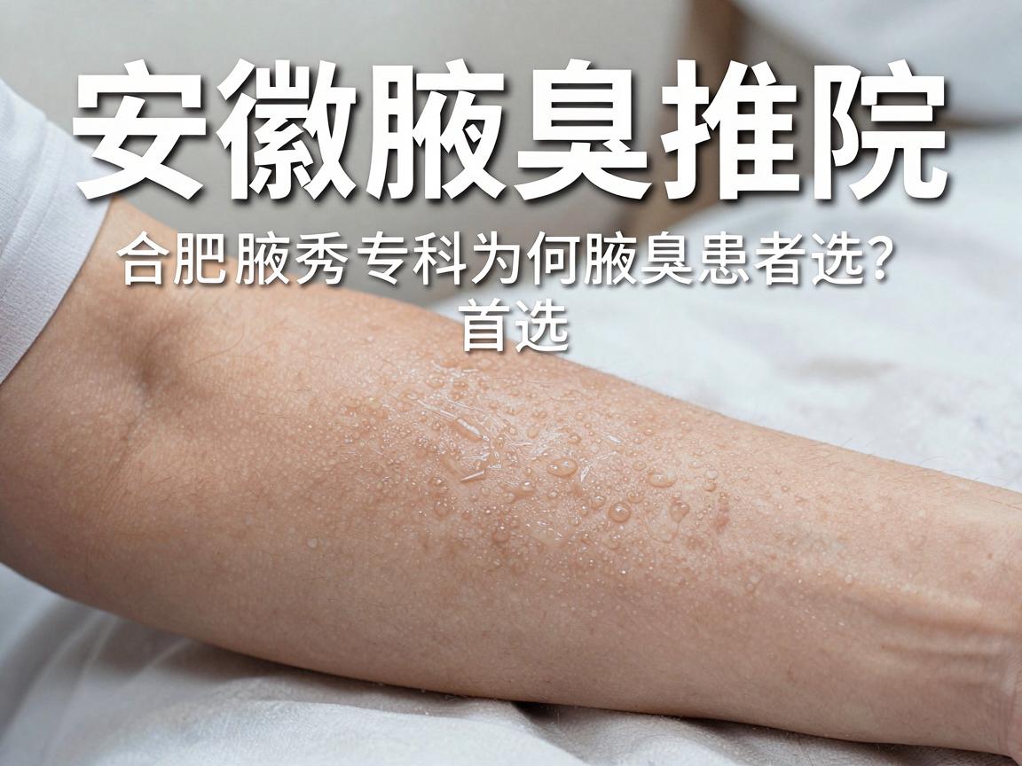 安徽腋臭医院推荐，合肥腋秀腋臭专科为何是腋臭患者的首选？腋臭问题别拖延